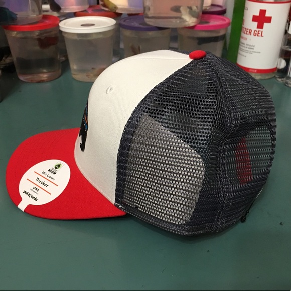 Patagonia Fitz Roy Bear Trucker Hat - Picture 3 of 11